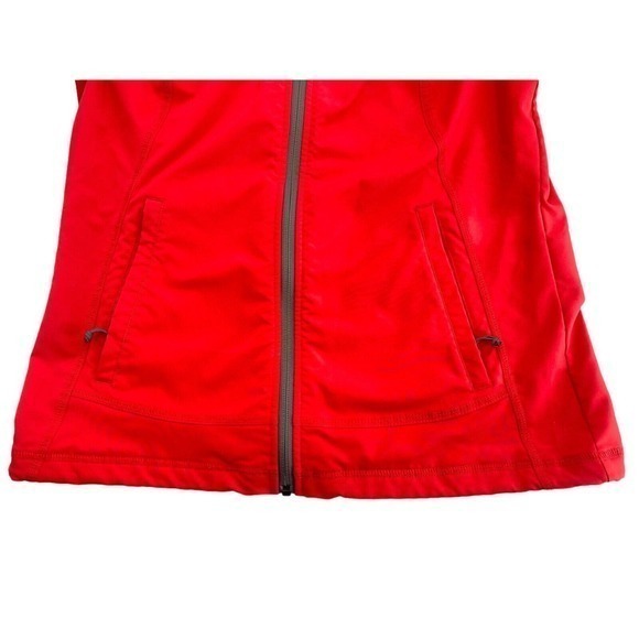 Columbia Titanium Red Soft Shell Zip Jacket Women's Medium Full Zip Omni Shield - Picture 5 of 15